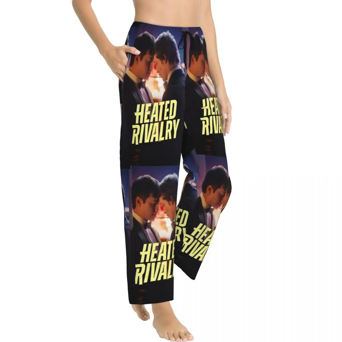 Heated Rivalry Ladies Loungewear pants Loose-Fit Canadian Sports Romance Pajama Pants Dorm Pj Bottoms