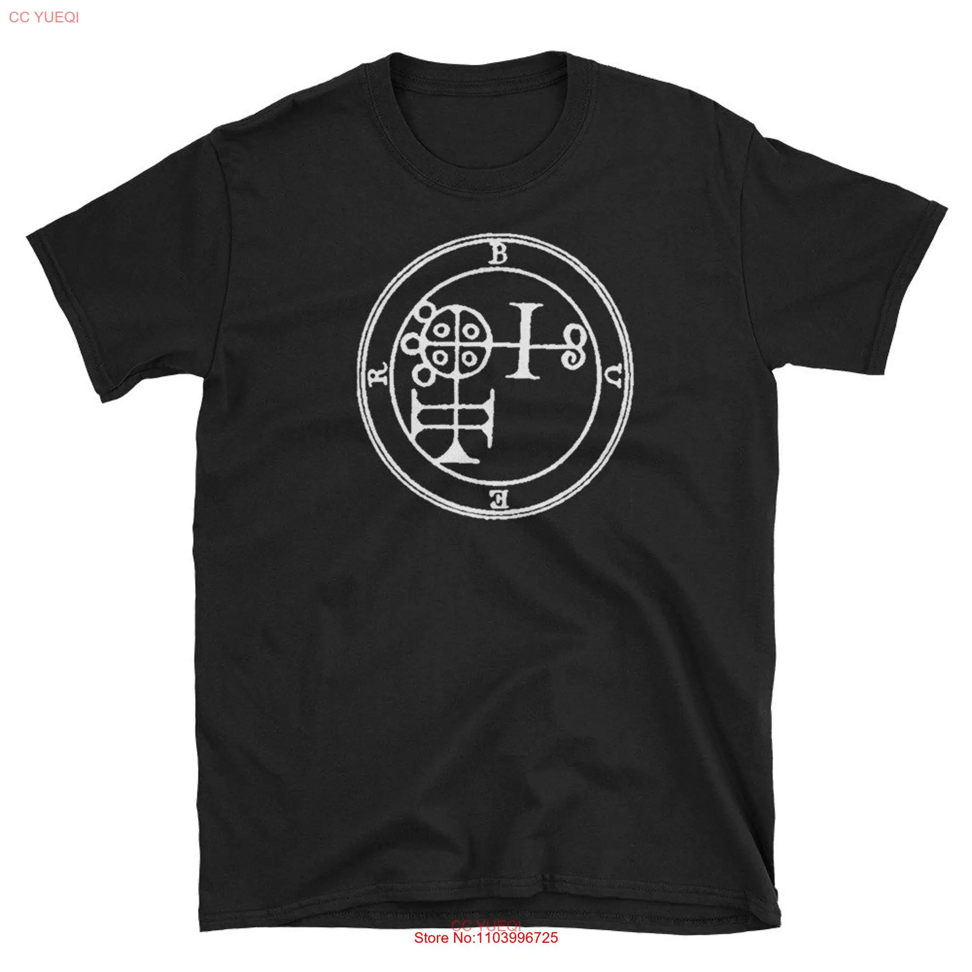 Seal of Buer Sigil Talisman Demon Circle T Shirt long or short sleeves