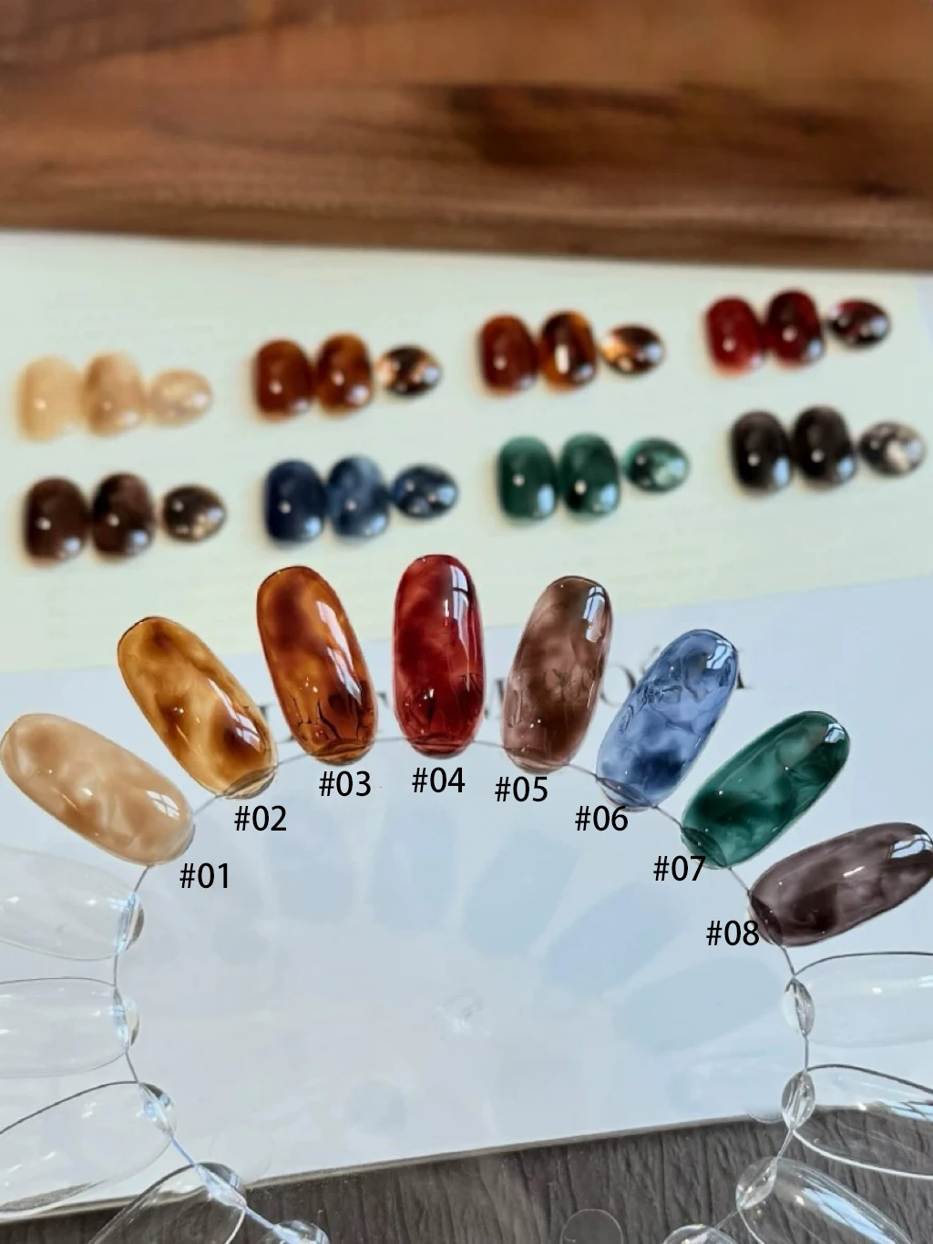 10ML 1pcs Autumn Nails Cub Ink Dye Jelly Gel Nail Polish Green Nails Brown Nails Red Nails UV LED Light Nails Nail Stuff