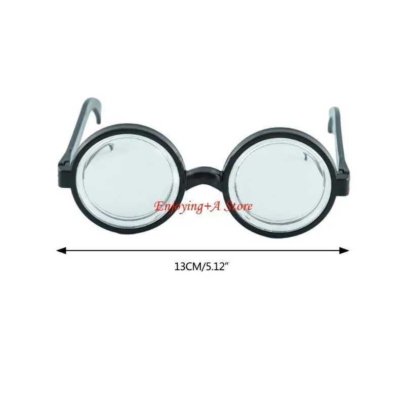 PXPB śmieszne okulary Halloween Party Dress-up okulary okulary z okrągłą oprawką dla dzieci