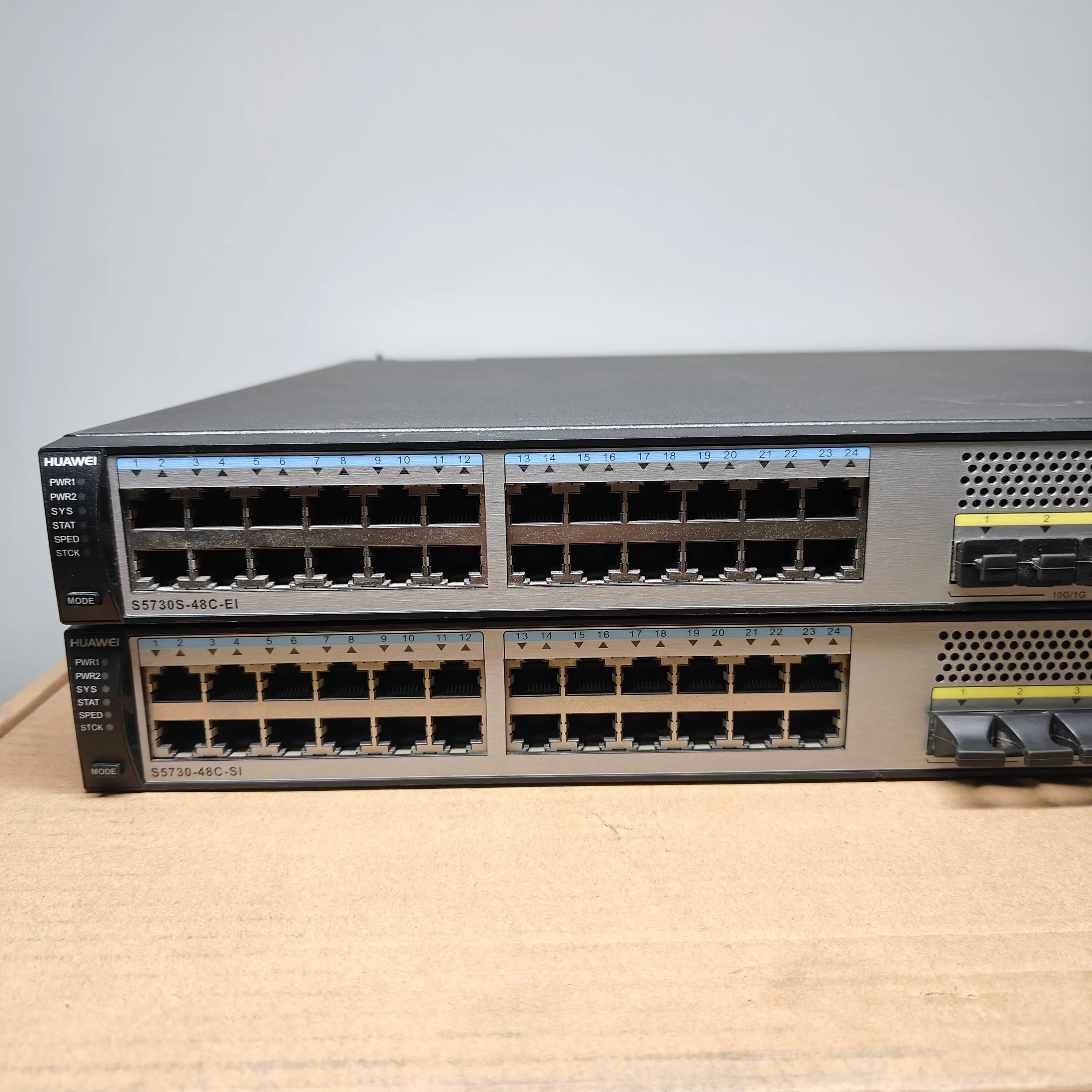 For S5730/S5730S-48C/68C-SI/EI Full-Gigabit 4/10G Electrical and 10G Optical Stackable VLAN-Supported Switch