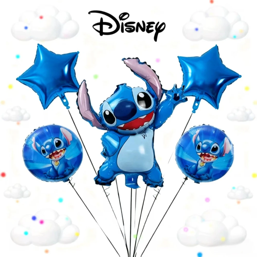 

Набор воздушных шаров Disney Stitch, сделай сам, тематическая вечеринка с изображением инопланетянина, воздушные шары с космическим кораблем, галактические украшения для детей, игры для вечеринок, мероприятия