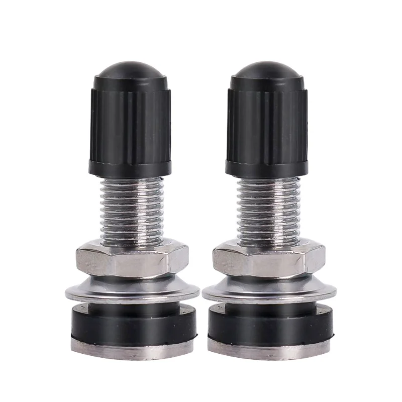 Motorcycle Wheel Valve 32mm General-purpose Motorbike Scooter Quad Tubeless Mountain Tyre Valve Dustcap Auto Accessoires