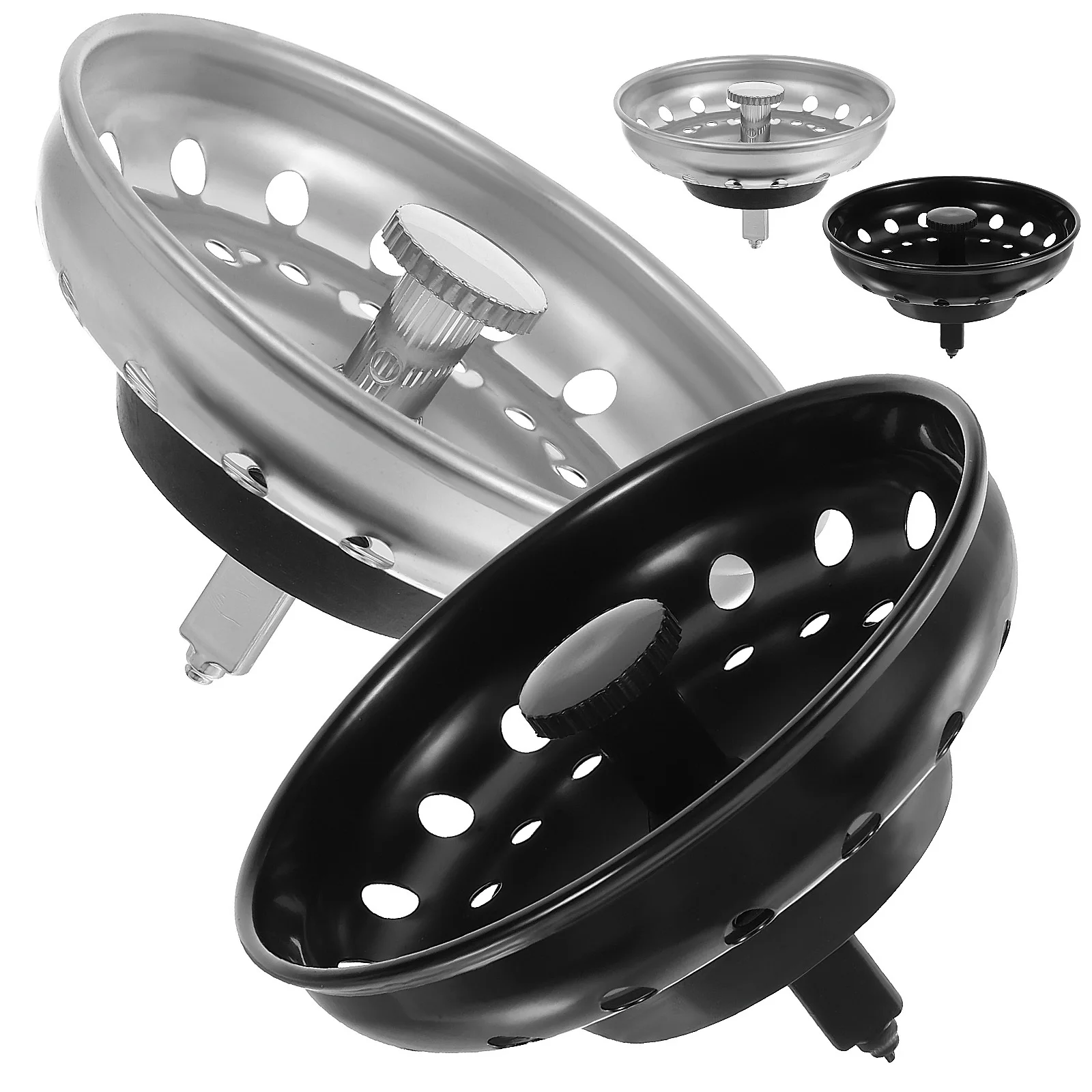 

4Pcs Kitchen Sink Strainer Stopper Replacement with Multiple Holes for Fast Draining and Food Debris Capture Sink Stopper