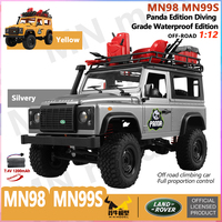 MN99s MN98 1:12 MN Model RTR Version RC Car 2.4G 4WD RC Rock Crawler Defender Remote Control Car 1/12 RC Truck Cars Toys
