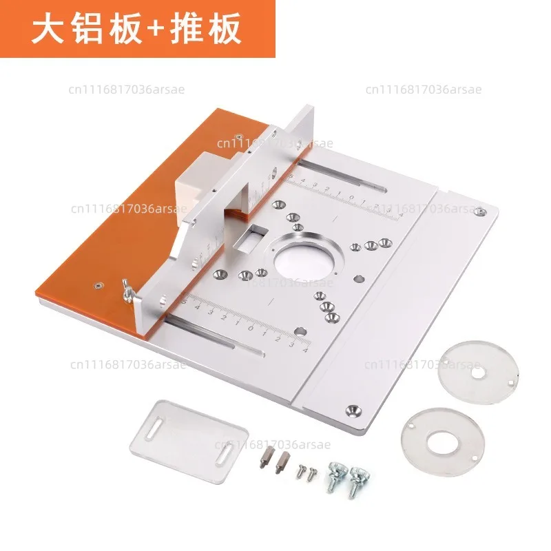 Inverted Woodworking Trimmer Table, Lifting Workbench With Guide Gauge, For Wood Grooving And Carving.