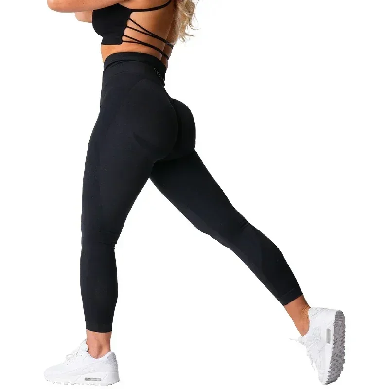 NVGTN Seamless Spandex Contour 2.0 Seamless Leggings Women Soft Workout Tights Fitness Outfits Yoga Pants High Waisted Gym Wear