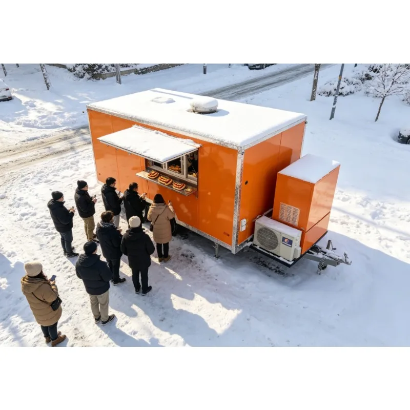 Mobile Kitchen Food Truck Food Trailer Fully Equipped Restaurant Commercial Catering Juice bar Coffee Cart Trailers