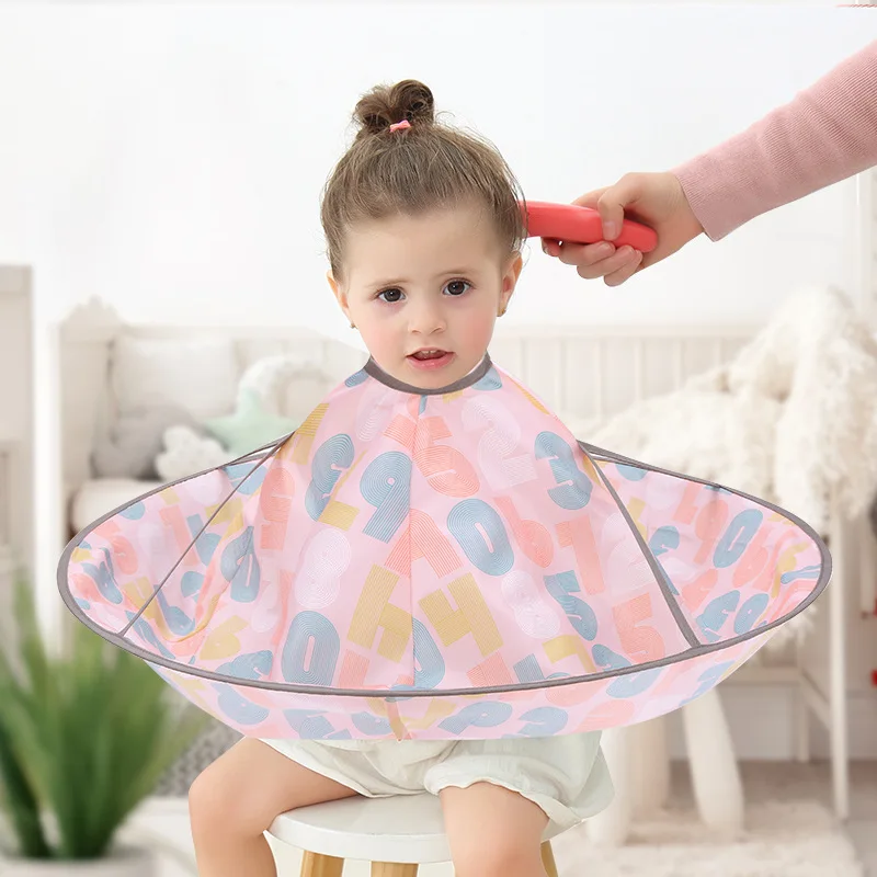 Hair Cutting Cape Gown dresser Barber Apron dressing Children Girls Boys  Cut Cloak Umbrella Protecte