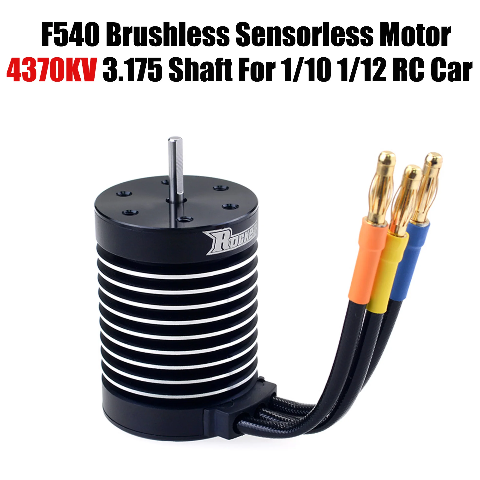 OVERTREFFEN HOBBY ROCKET 2845 3650 3660 3665 3670 3674 4068 F540 Waterdichte Borstelloze Motor voor 1/10 1/12 RC Auto WLtoys WPL Traxxas