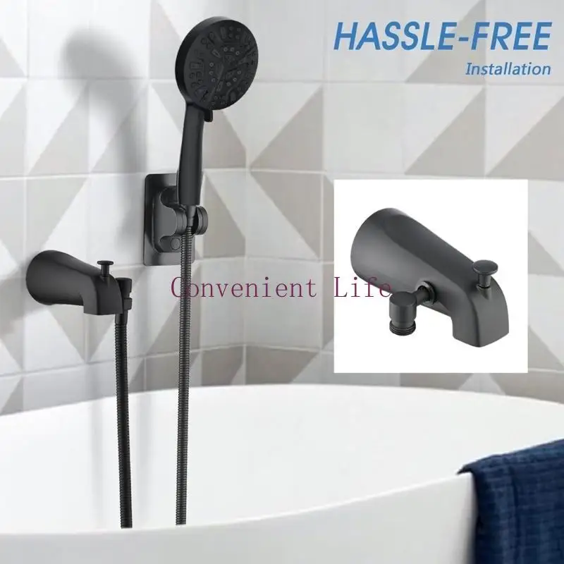 

L1EE Bathtub Water Outlet with Switches Convenient Tub Faucet with Shower Attachment