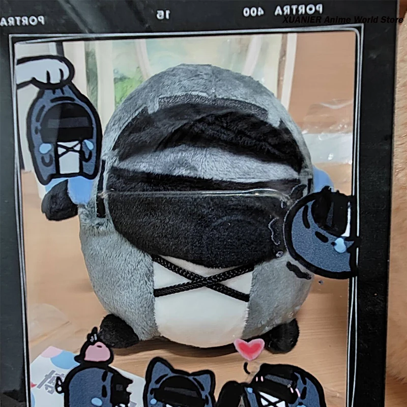

15CM Cartoon Anime Arknights Doctor Papa Dango Mascot Pillow Maumet Cosplay Game Character Back Cushion