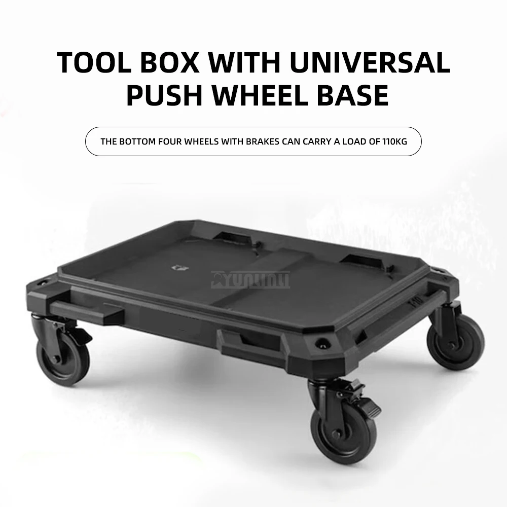 TB-B1-T-10 4-Wheel Cart Locking Mechanisms Save Effort Rotating Wheel Firm Tool Cart, no machine
