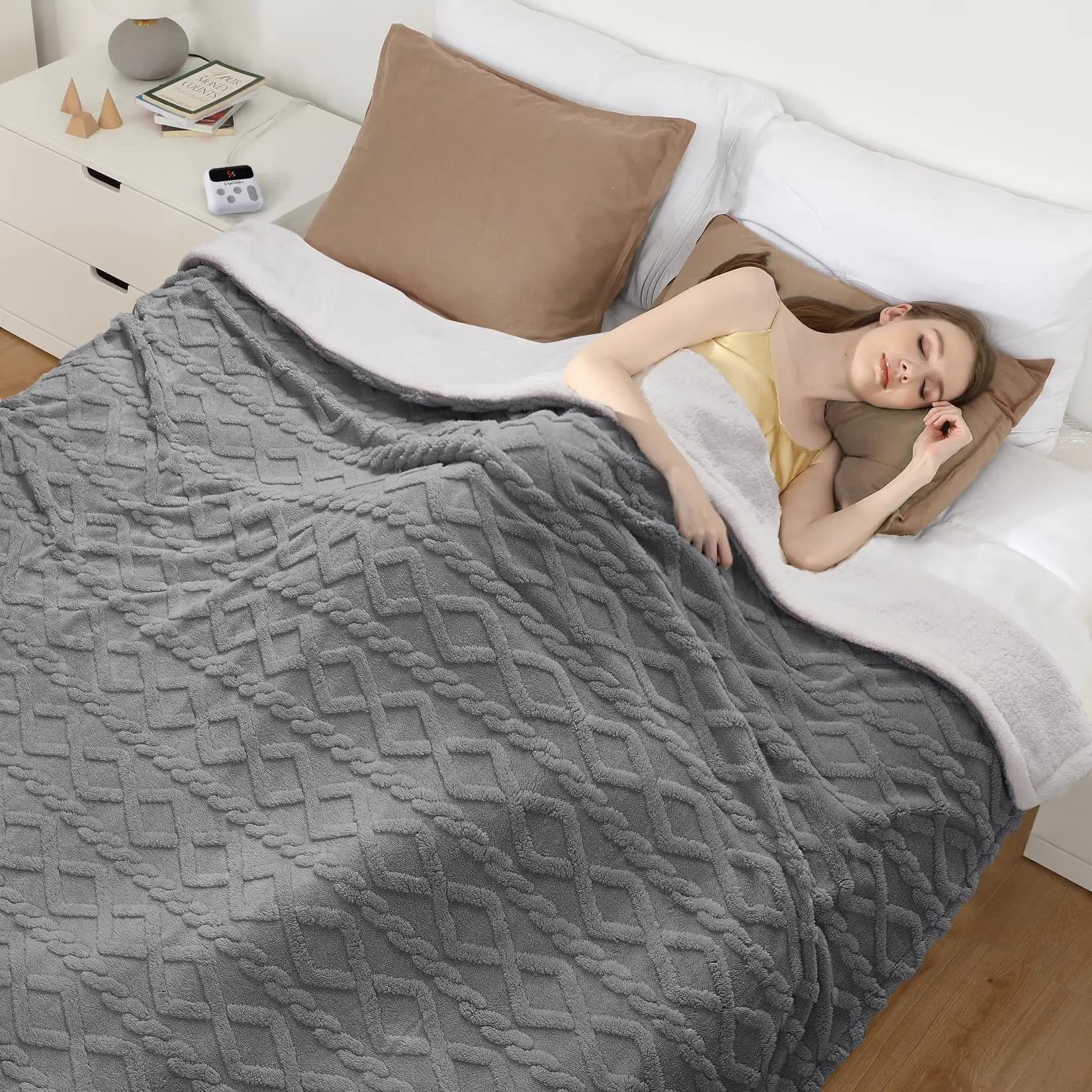 Queen Size Electric Heated Blanket 84
