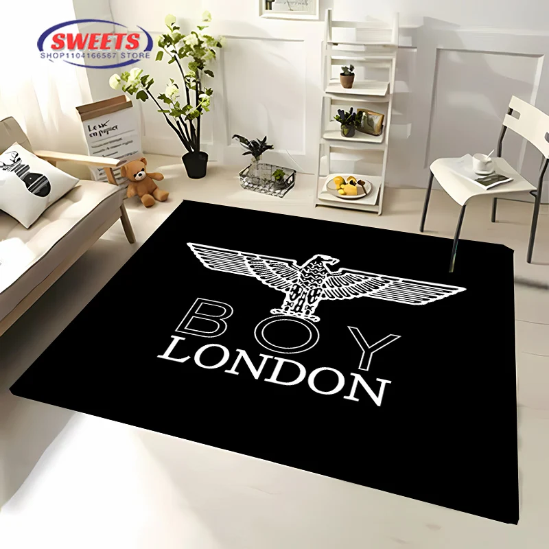 New Arrive Popular B0Y LONDON Carpet, Living Room and Bedroom Household Items, Kid's Room Sofa Mats, Doormat Floor Anti-slip Rug