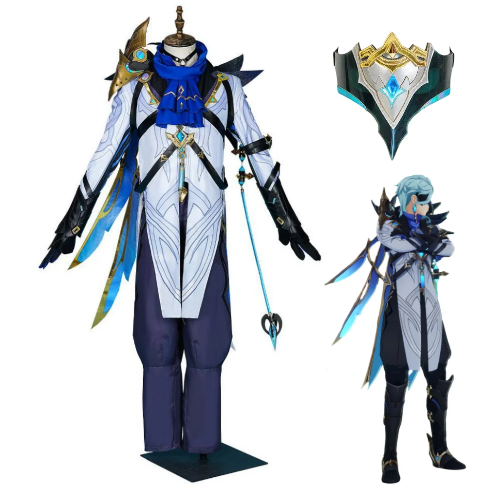 Game Genshin Project II Dottore Cosplay Genshin II Dottore Costume Sets Halloween Anime Clothes