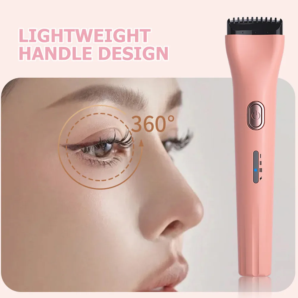 Electric Heated Eyelash Curler Portable Eyelash Curling Device for Women Smooth Curling Lightweight Comfort Grip Travel Friendly