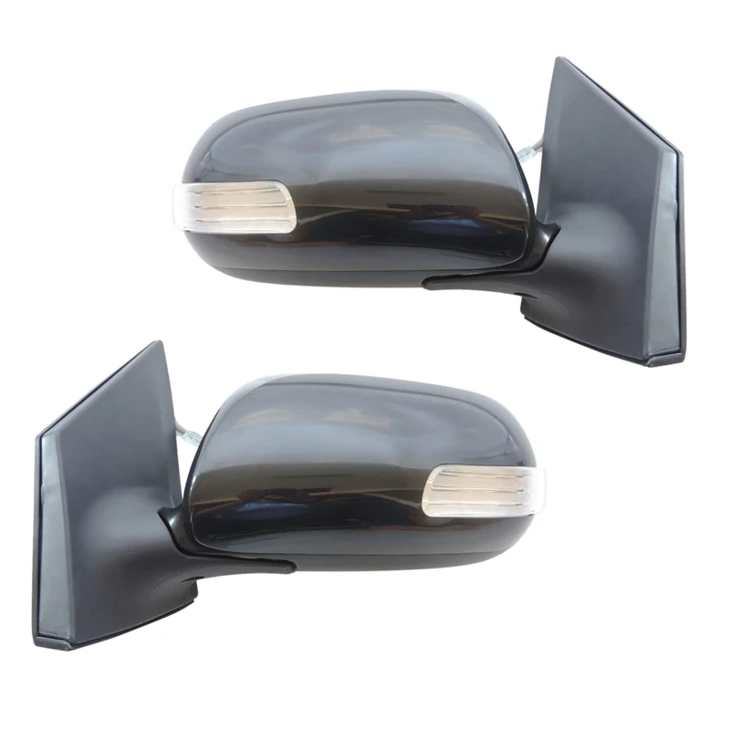 

Car Front Folding Turn Signal Manual Rear View Mirror For Toyota Corolla 2009-2013