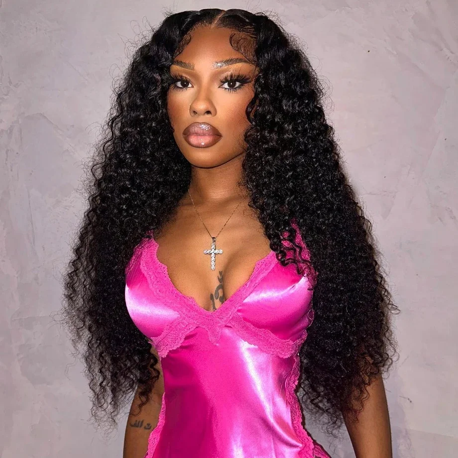 Nadine Wave Frontal Wig Human Hair Wigs For Black Women 13x6 Loose Deep 40 Inch Water Wave 13x4 Curly Lace Front Human Hair Wigs