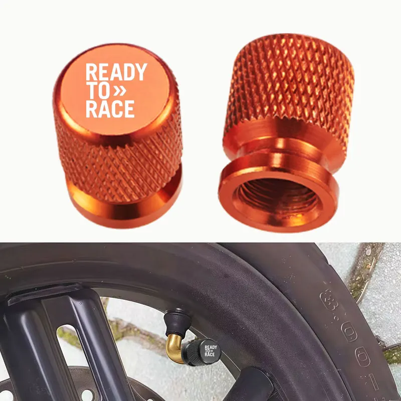 

Для мотоциклов KTM Ready To Race Adv Duke 390 690 790 890 1190 Rc 1290: 2 шт. аксессуаров для мотоциклов, колпачки для вентилей шин