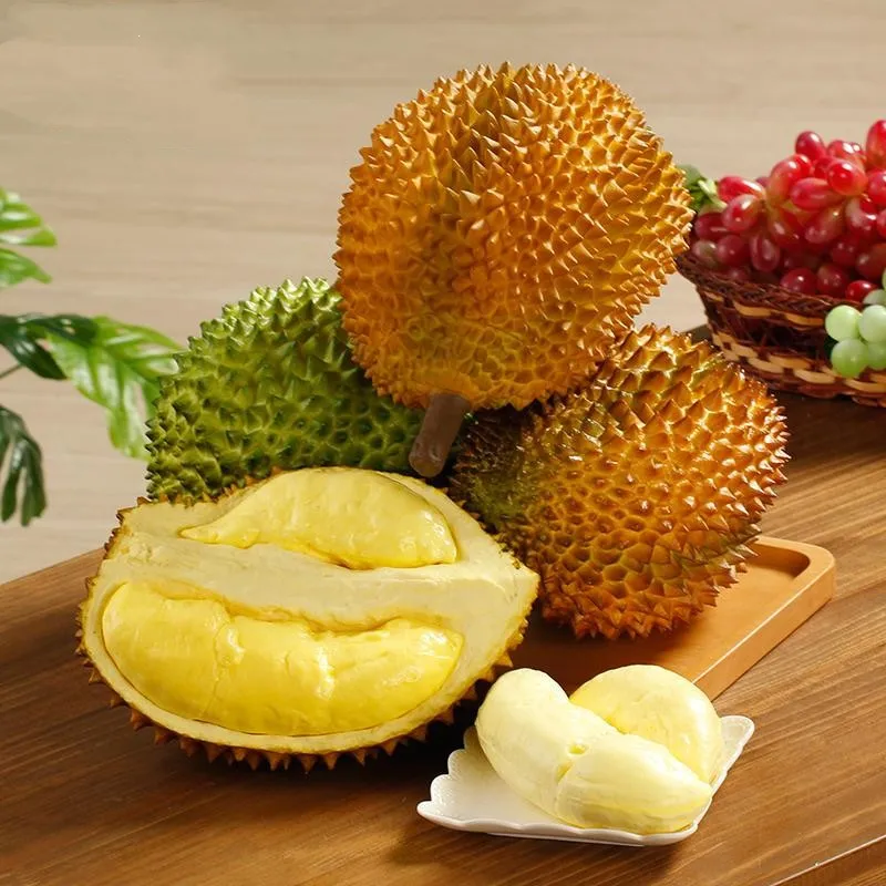 Pu Durian Model Fruit Toys Photography Props, Artificial Home Decoration, Plastic Crafts, Festive Party Supplies