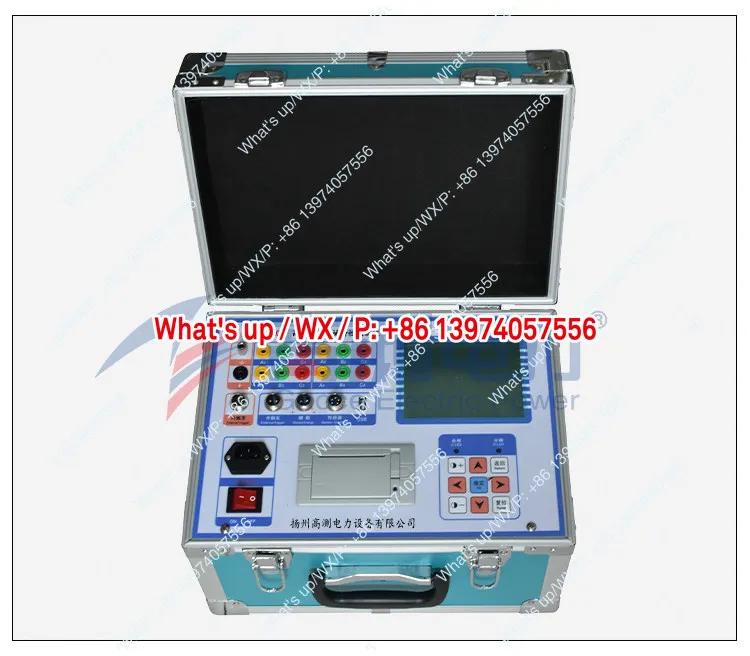 Circuit breaker characteristic tester, high voltage switch mechanical characteristic tester, comprehensive parameter tester