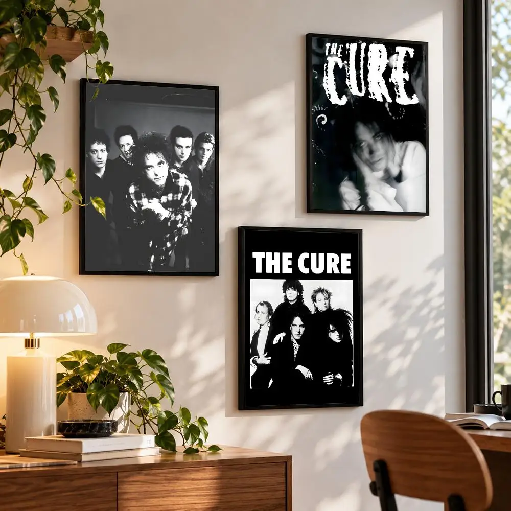 band The Cure Poster Poster HD Self Adhesive Waterproof Wall Art Print Bedroom Living Room Decor Gift