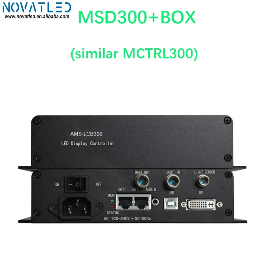 cheaper mctrl300 design lcb300 sending card and send player box for msd300 novastar controller msd600mctrl600