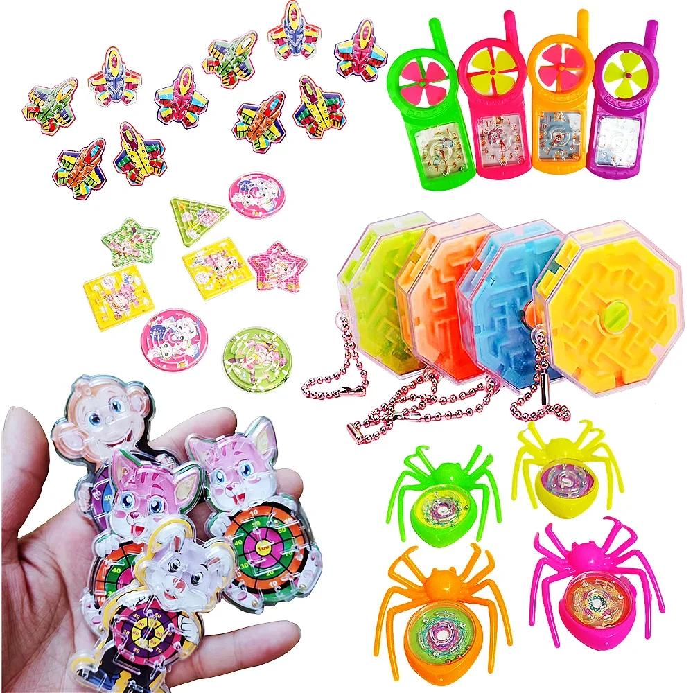 

34 Piece Puzzle Maze Assortment Set Kids Toy Gifts, Christmas Birthday Party Favors, Pinata Stuffers, Back to School Gifts