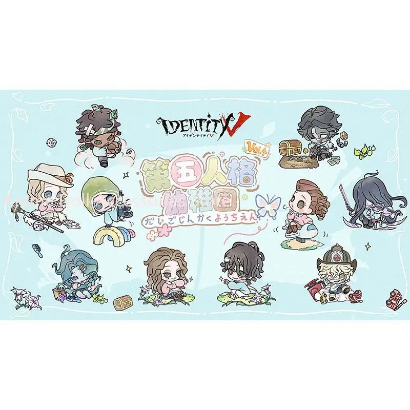 3 pièces Anime Identity V Fools Gold Emil Ada Mesmer Cosplay : Figurine en acrylique, Pendentif, Porte-clés, Bijou, Badge, Épingles de dessin animé
