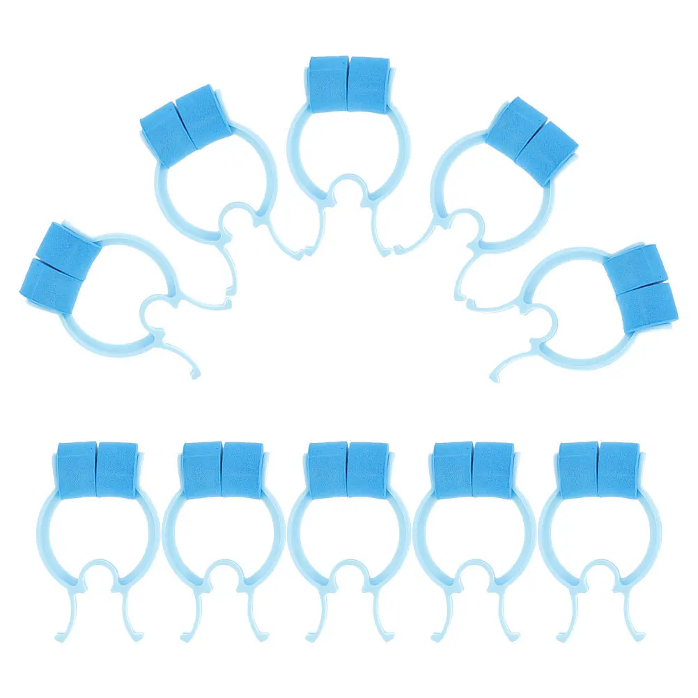 

10pcs Nose Correction Clip Durable Portable Breathing Stopper Practical Household Pincher Health Care Nasal Dilator Accessories