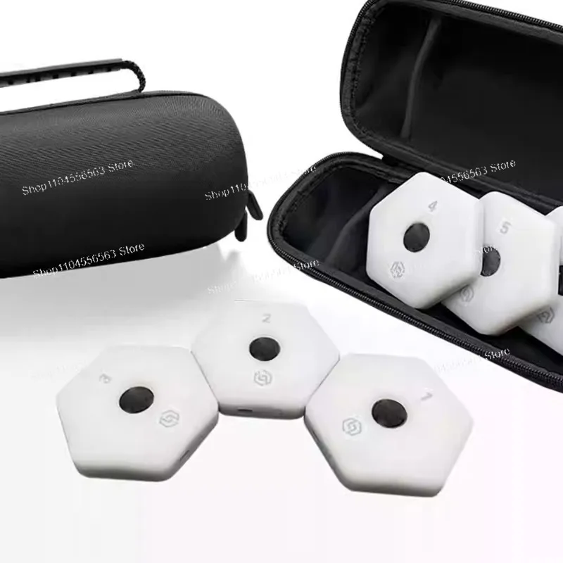 

Набор тренировочных фонарей с быстрым откликом (6 ламп), беспроводное интеллектуальное управление через приложение для футбола, баскетбола и тренировок ловкости