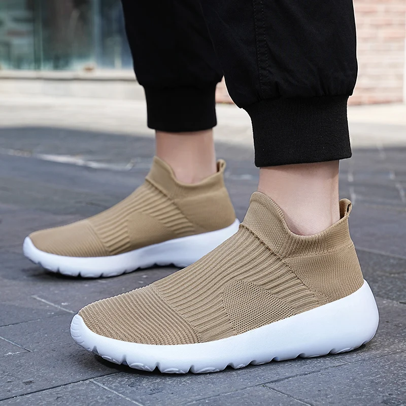 High Quality Unisex Shoes Women's Men's Sock Shoes Slip on Running Sneakers Men，Light  Sneakers Tennis Walking Gym Sports Shoes