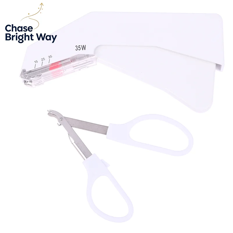 Profession  Surgery Special Stainless Steel Skin Stitching Machine Disposable 35W Surgery Skin Stapler Suture Stapler