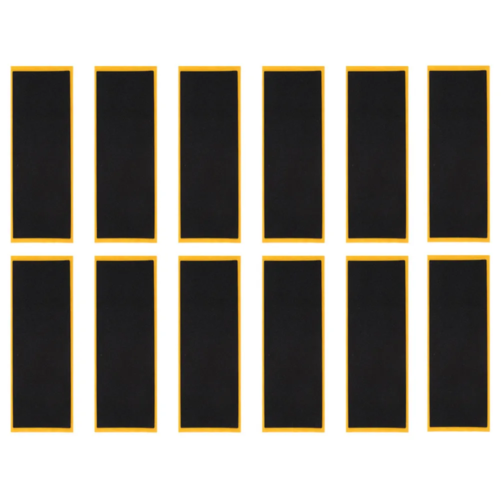 12 szt. Mini Taśma Antypoślizgowa do Deskorolki, Piankowa Nakładka, Wysoka Przyczepność, Samoprzylepna, Elastyczna, Kontrola, Zabawny Dodatek do Gier