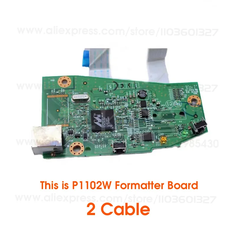 Original New For HP P1102 P1102w Logic Main Board MainBoard Formatter Board CE670-60001 CE668-60001 RM1-7600 CF427-60001