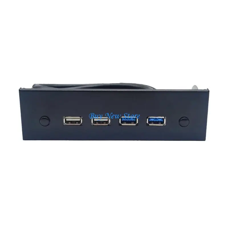 20ce USB C Hub Floppy Drive передняя панель 2 порт USB + 2 Port USB 2.019 Cin Conctor для 5,25 "CD-Rom Bay Desktop
