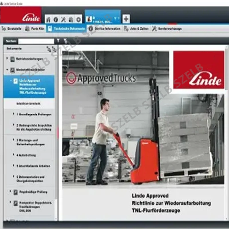 أحدث برنامج تشخيص شاحنة الرافعة الشوكية Linde Pathfinder 2020.01 + شاحنة Doctor + LSG 2024.12 unexpire Patch Linde Parts Catalog