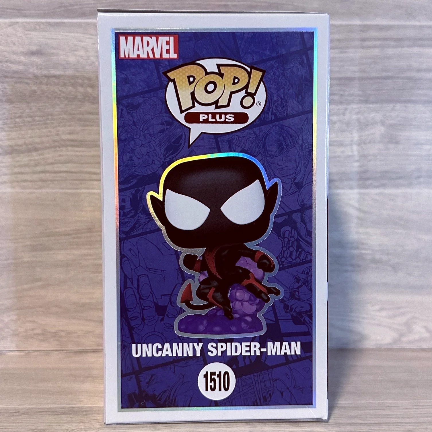 Marvel Pop Uncanny Spider-Man 1510 Figure (Glow 9500pc)Funko Action Figures Limited Edition Figurine Collectible Decoration Toy - Image 6