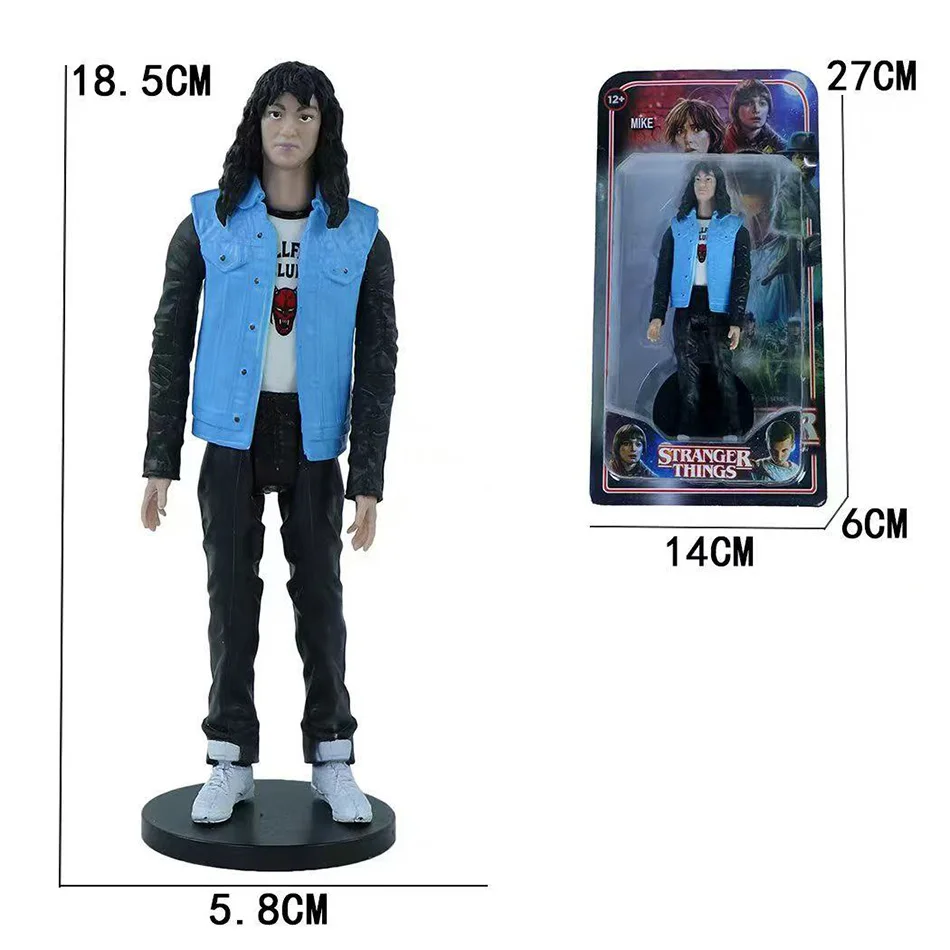 ฟิกเกอร์ต้นไม้กินเนื้อของสตีฟจากซีรีส์ Stranger Things ของตกแต่งโต๊ะทำงาน ของประดับตกแต่ง ของขวัญคริสต์มาส