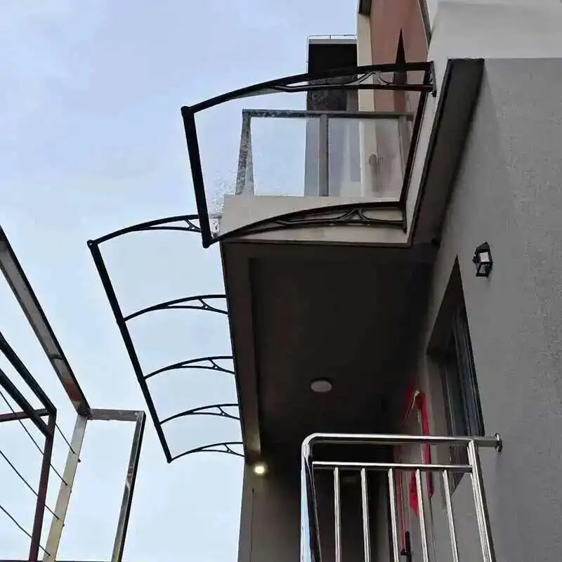 

Aluminum Alloy Canopy Awning for Household Balcony Gazebo Waterproof Awning with Large Sink Gazebos for Outdoor Courtyard Eaves