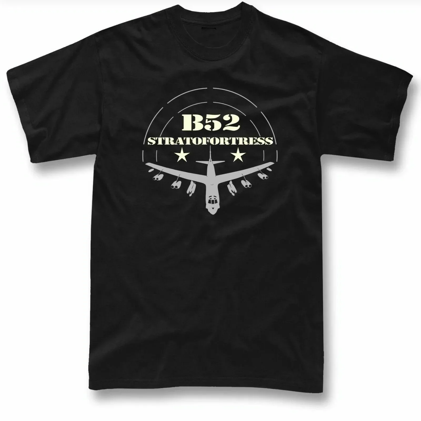 B-52 Stratofortress Bomber T-Shirt 100% Cotton O-Neck Short Sleeve Casual Mens T-shirt Size S-3XL