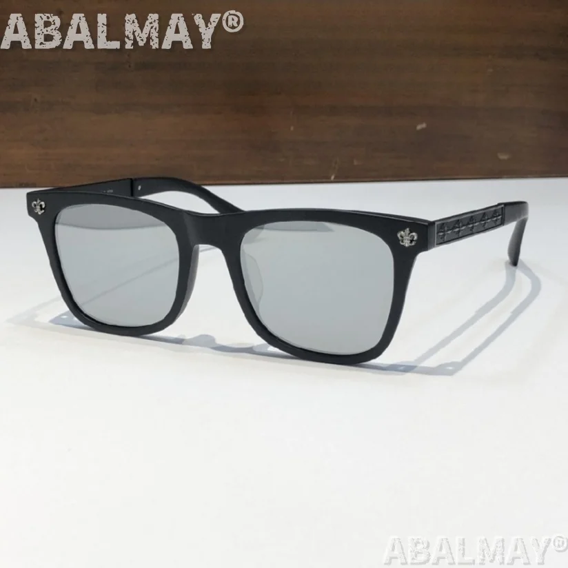 نظارات شمسية عالية الجودة للرجال والنساء من الحجم 53-18-145 من التيتانيوم بتصميم عصري فاخر نظارات شمسية UV400 مع صندوق