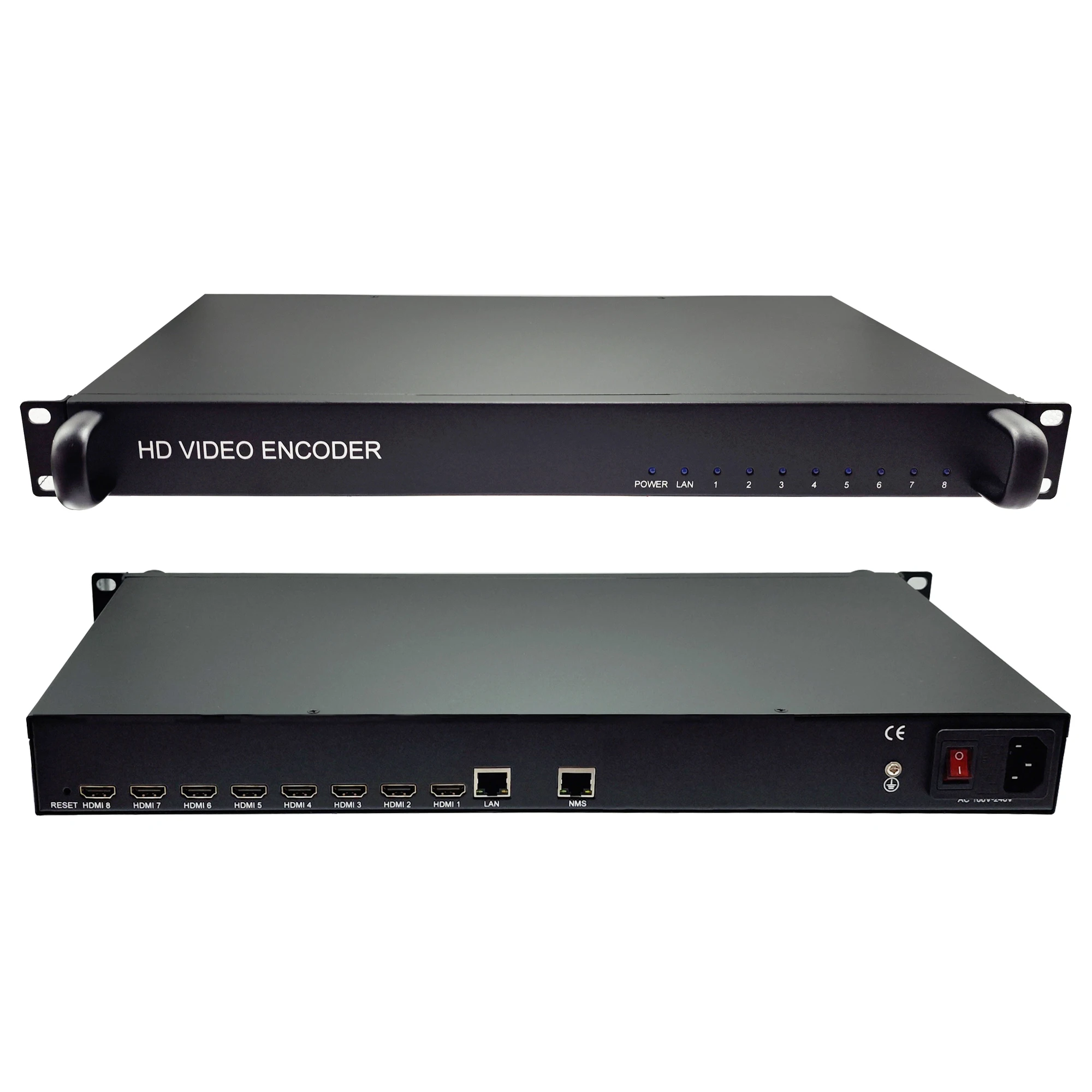 8 /16/ 24/ channel hdmi to IP video encoder Hotel digital TV system front-end equipment, H264 HD encoder