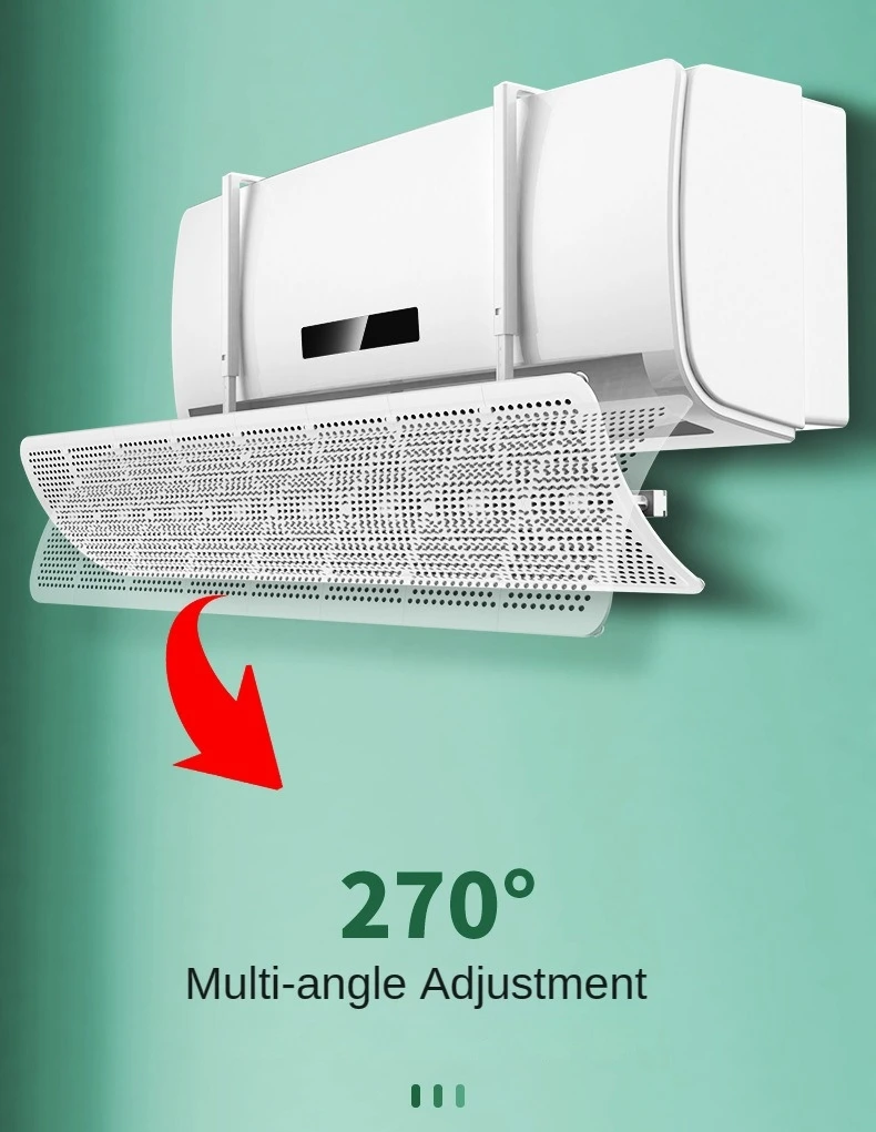 Pare-brise universel anti-soufflage direct, filtre à air, réglage multidirectionnel, sans installation