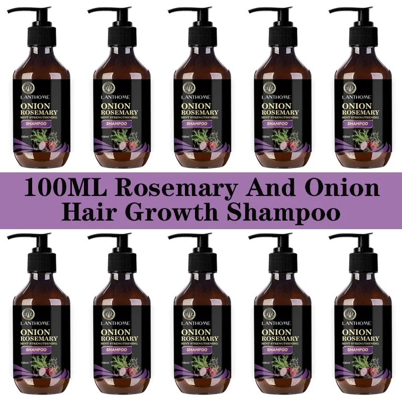 Rosemary Hair Shampoo For Fast Hair Growth Onion Hair Regrowth Shampoo Anti Hair Loss Effective Within 7 Day Hair Growth Product