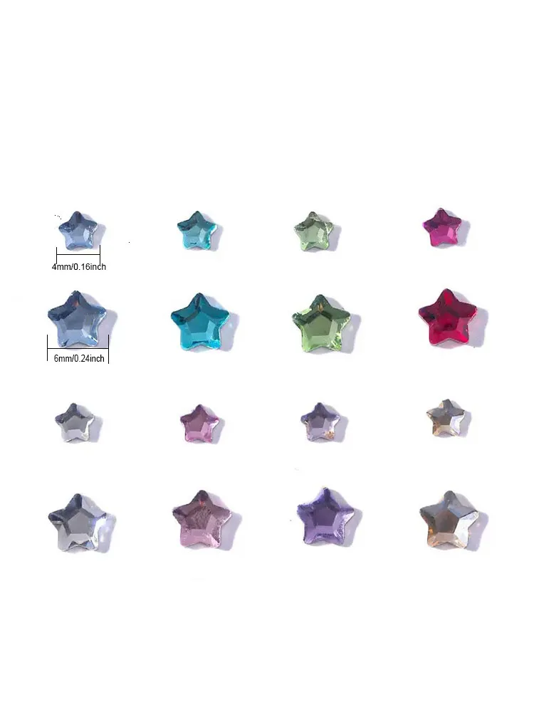 50-300PCS Mini Love Heartเพชรตกแต่งเล็บSuperประกายแบนด้านล่างเพชรที่มีสีสันขนาดเล็กหัวใจระเบิดSpark