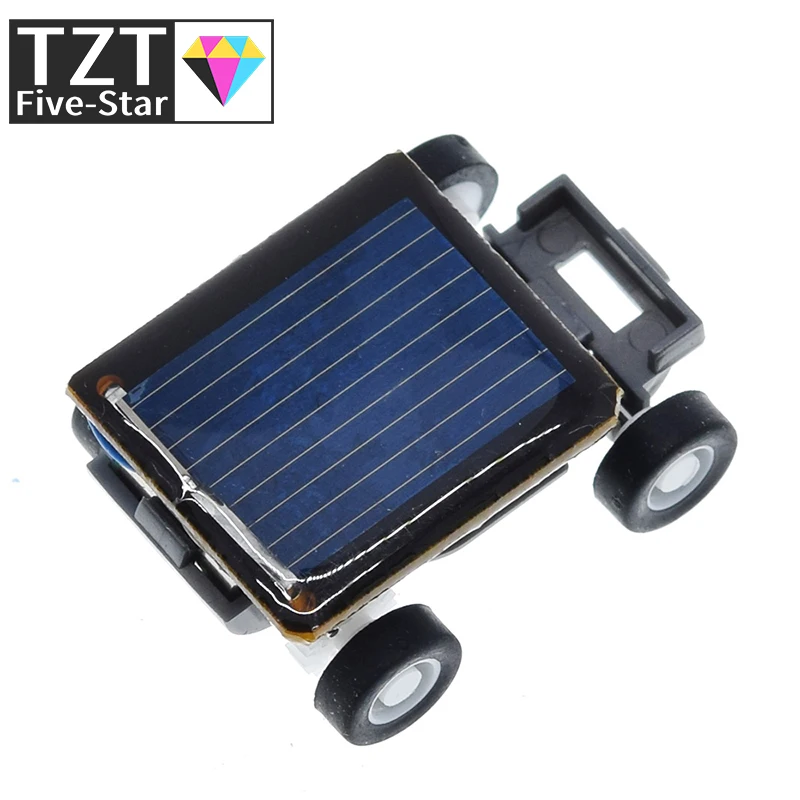 Solar Toys For Kids Smallest Solar Power Mini Toy Car Racer Educational Solar Powered Toy ABS Dropshipping 2019