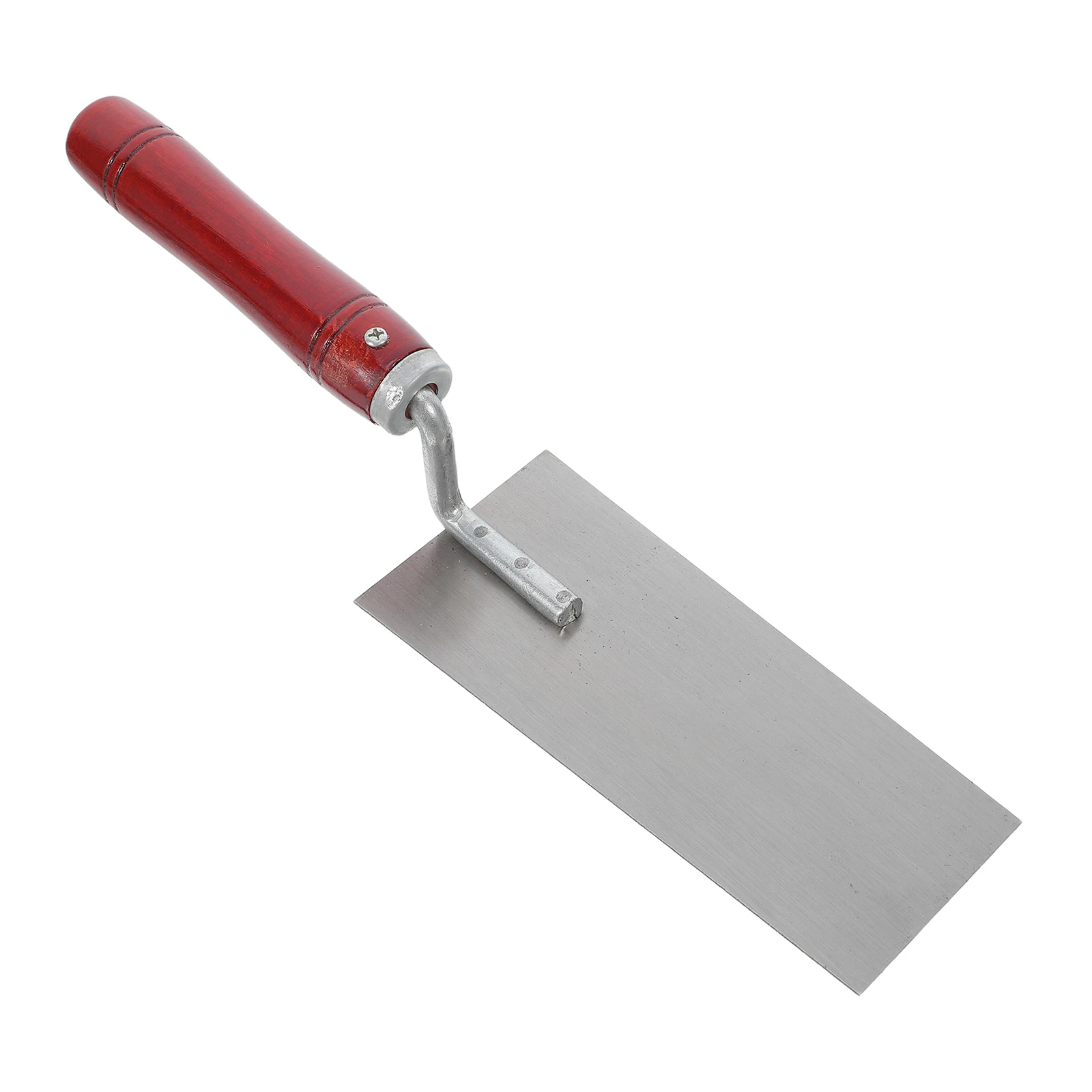 

Stainless Steel Flat Finishing Trowel Wood Handle for Masonry Plastering Tiling Easy Maintenance Durable Construction Hand Tool