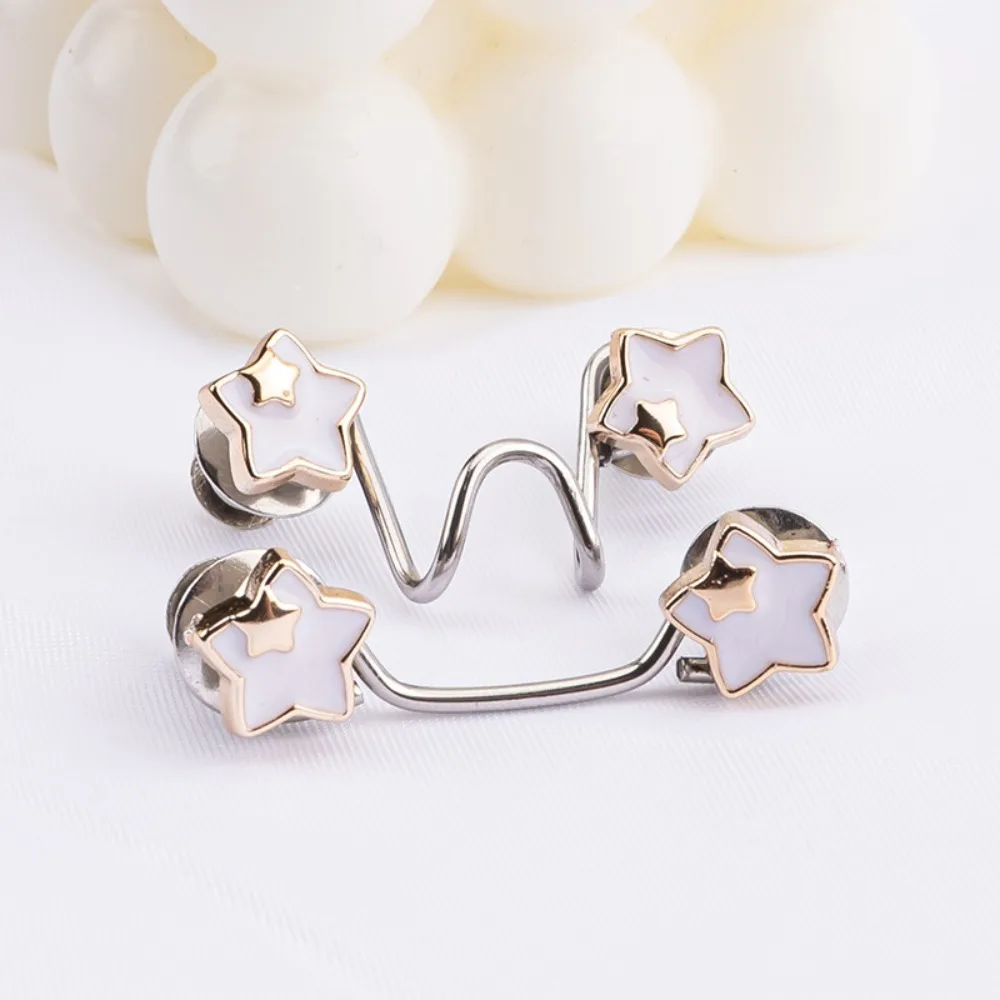 1 Pair No Sewing Required Waist Tightener Alloy Reusable Waist Buckle Fastener Detachable Detachable Waist Belt